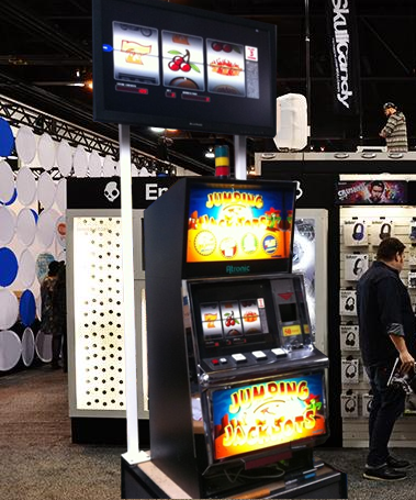 Custom Slot Machine Software - Tradeshow Slot Machine