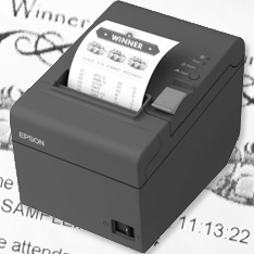prize voucher thermal printer slot machine